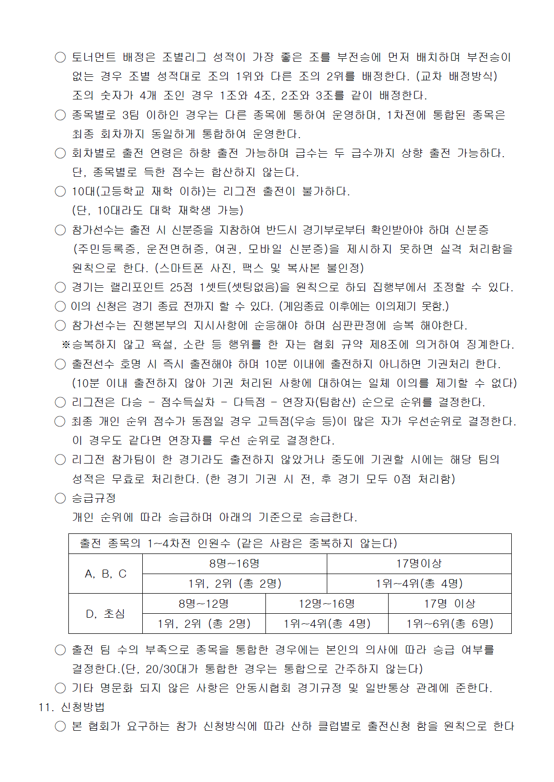 2026년 안동시장배 배드민턴 리그전 4차 - 이미지 8